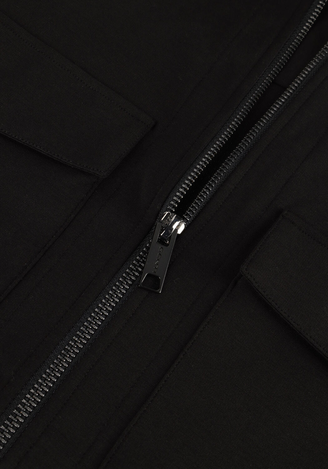 GENTI Surchemise S8286-1967 en noir - large