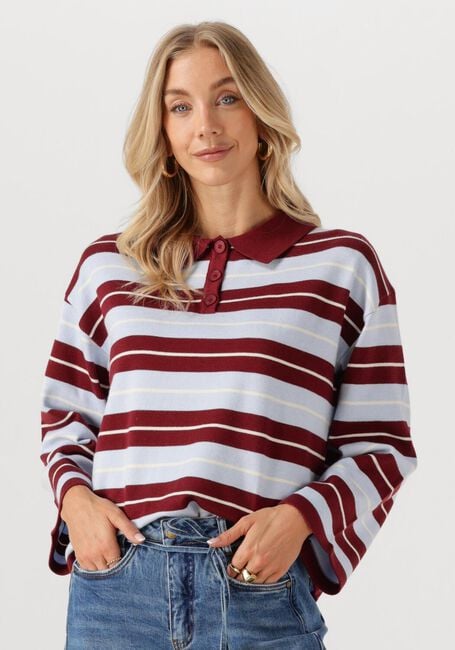Multi YDENCE Polo KNITTED TOP BALOU - large