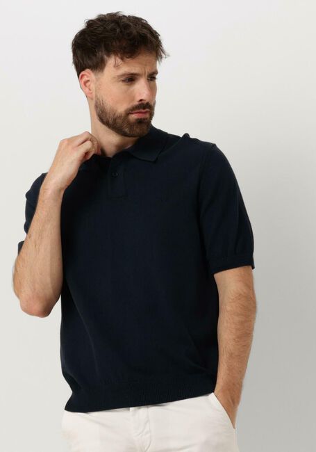 BOSS ORANGE Polo ASAC_P Bleu foncé - large