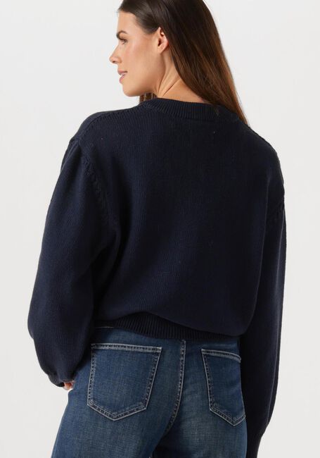 Donkerblauwe DES PETITS HAUTS Trui ABALI - large