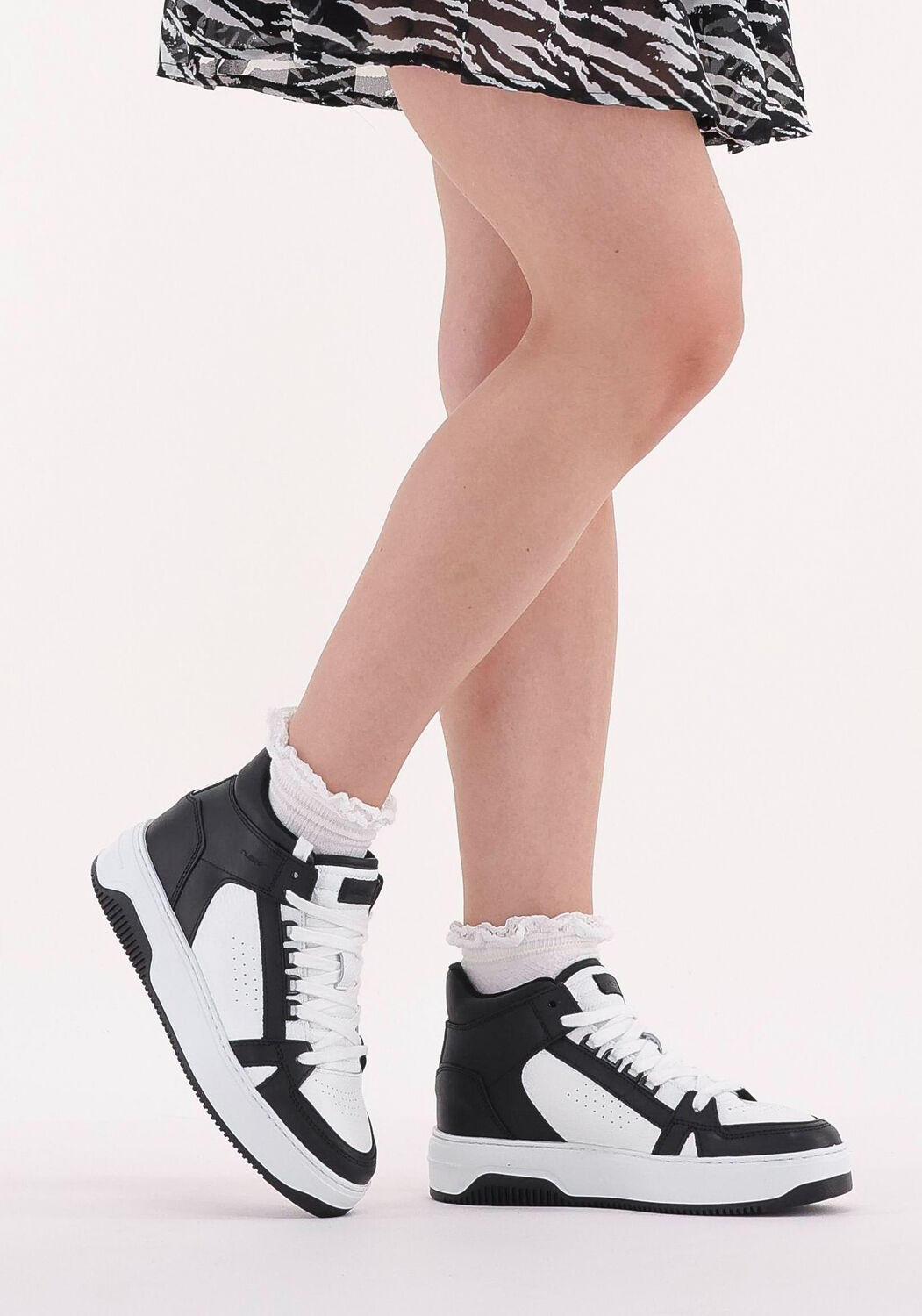 Zwarte NUBIKK Sneakers BASKET MID - large