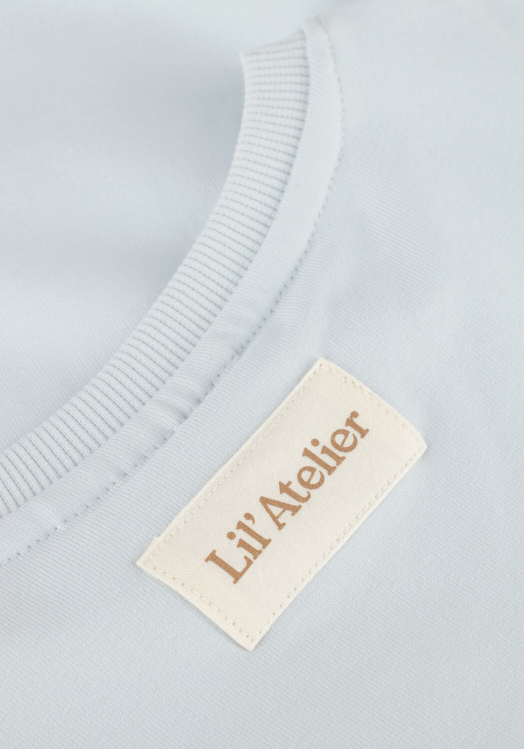 Witte LIL' ATELIER T-shirt NMMOMADS SS LOOSE SWEAT LIL - large