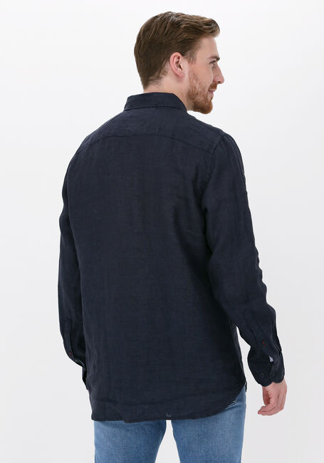 TOMMY HILFIGER Chemise décontracté PIGMENT DYED LINEN RF SHIRT Bleu foncé - large