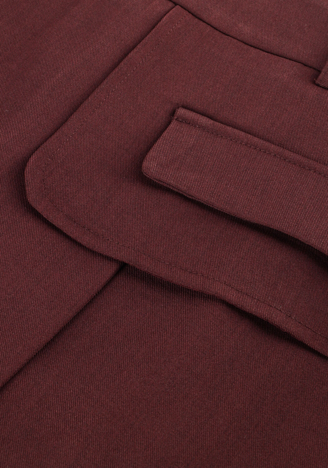 CO'COUTURE Mini-jupe LUNA POCKET SKIRT Bordeaux - large