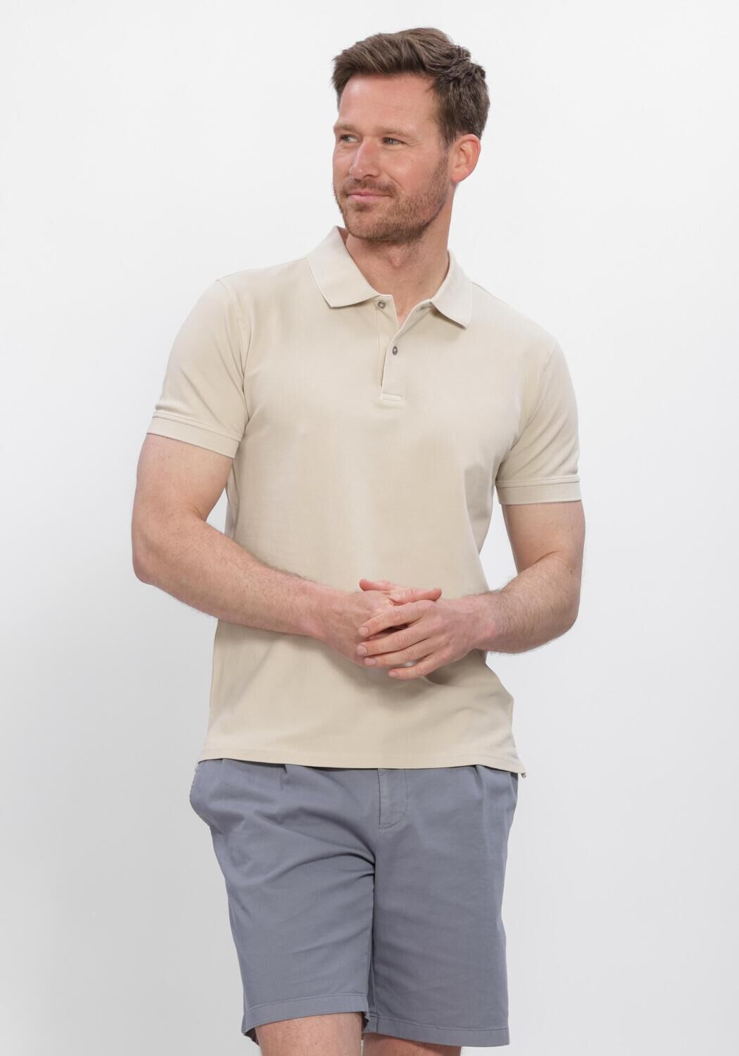 STEFANO LAURAN Polo POLO BJORN en beige - large