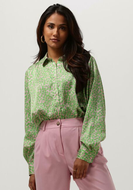 Groene MODSTRÖM  CLARKE PRINT SHIRT - large
