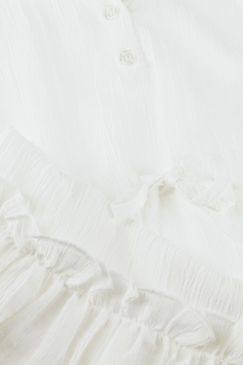 RETOUR Mini robe CANDY en blanc - large
