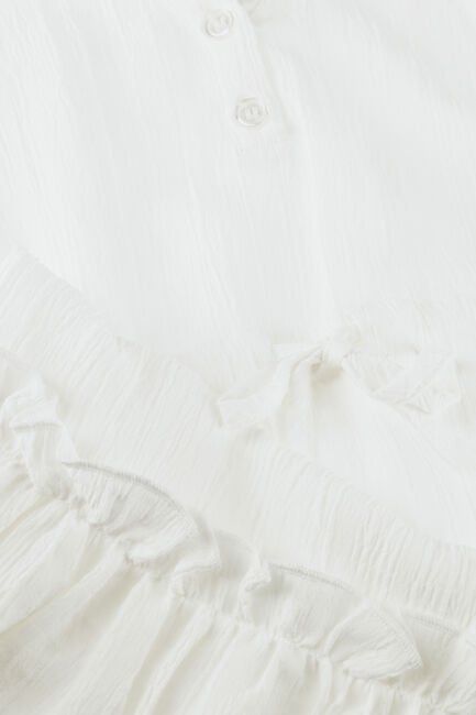 Witte RETOUR Mini jurk CANDY - large