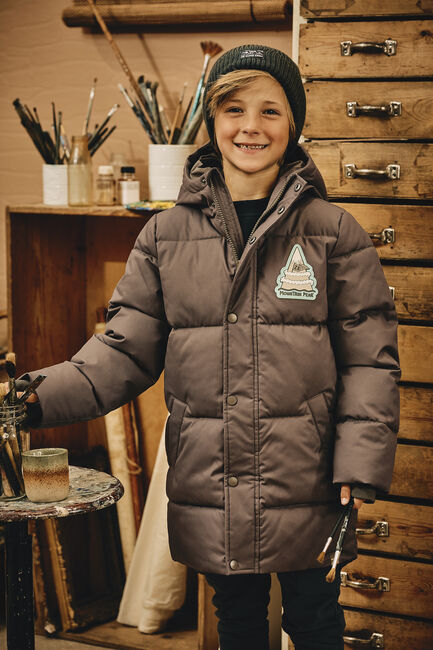 Z8 Veste matelassé FEDOR en marron - large