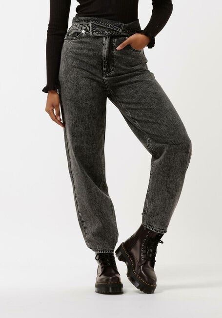 SCOTCH & SODA Mom jeans THE TIDE BALLOON LEG JEANS - ACID COLOURS en noir - large
