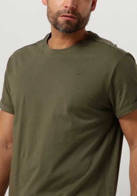 G-STAR RAW T-shirt LASH R T S/S Vert foncé - large