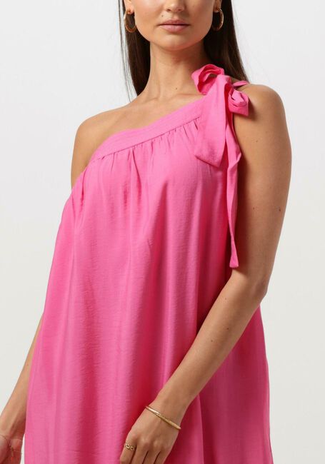 Fuchsia CO'COUTURE Maxi jurk CALLUM ASYM DRESS - large