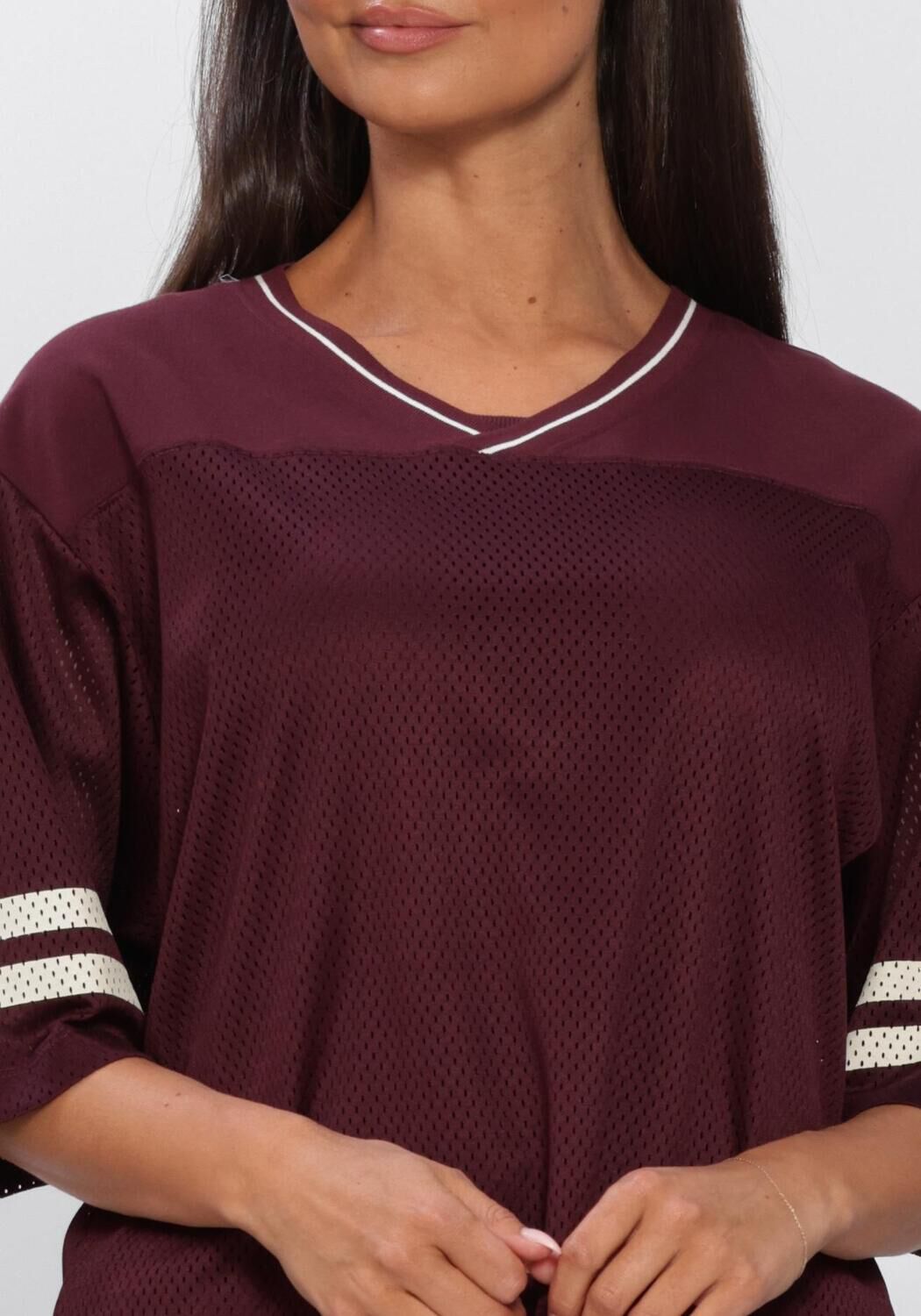 CATWALK JUNKIE FOOTBALL JERSEY Hauts & T-shirts en rouge - large