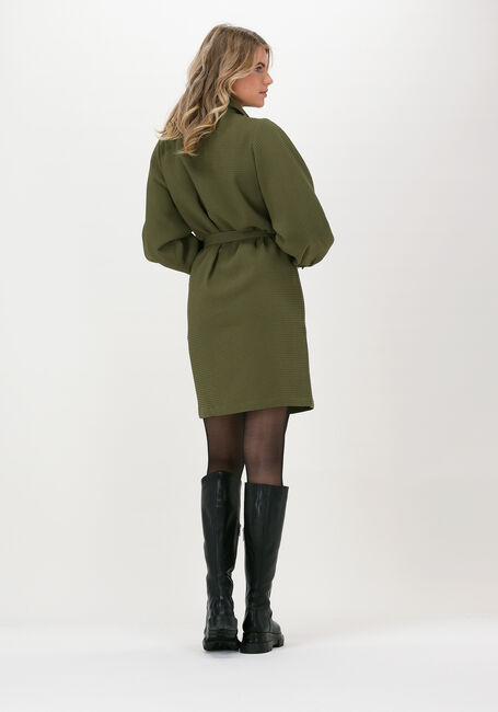 ANOTHER LABEL Mini robe DIONNE DRESS SHORT en vert - large