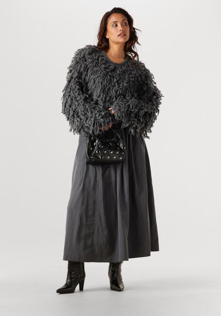 AIMEE THE LABEL Jupe maxi MAXIMUS Gris foncé - large