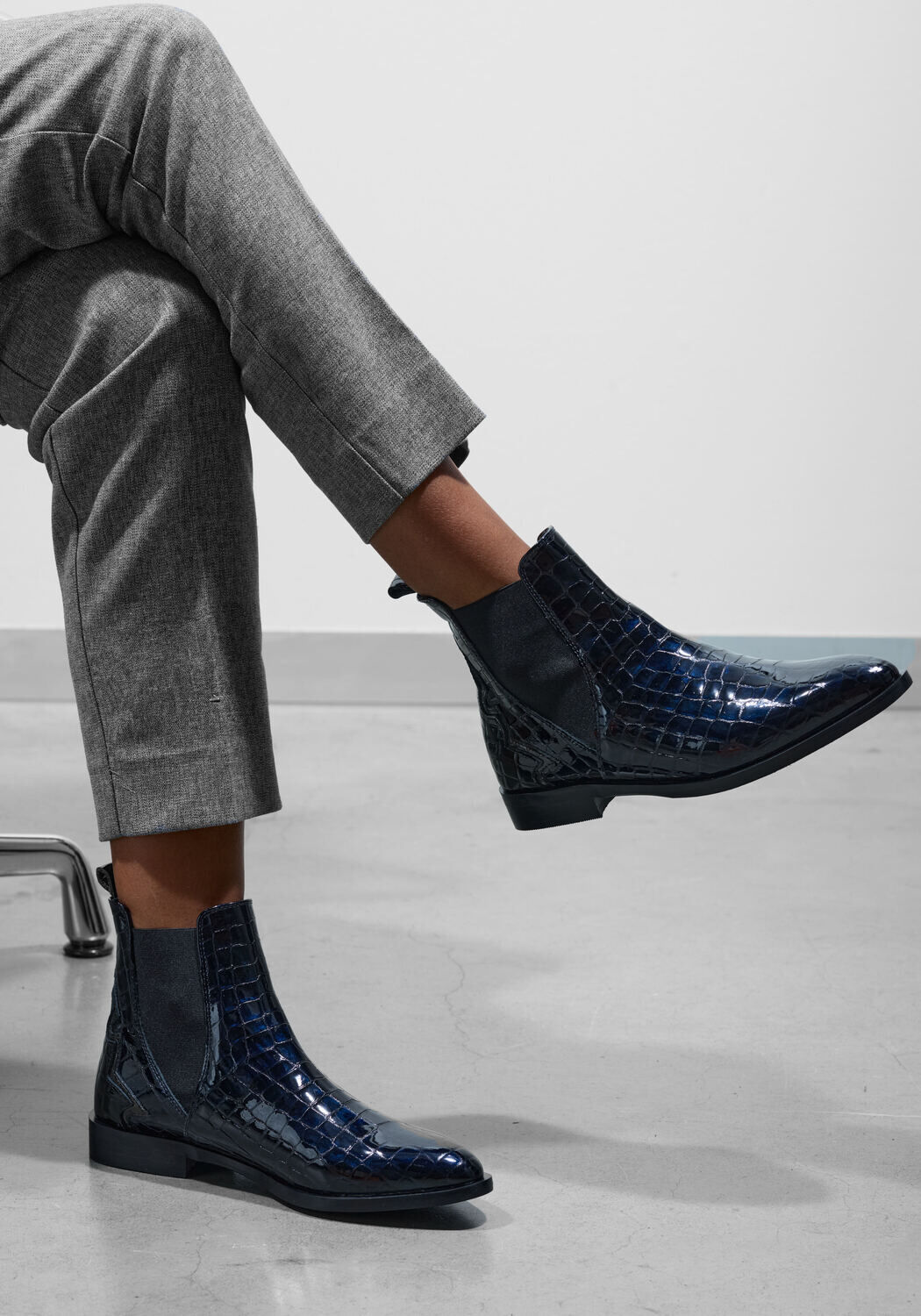 STEFANO LAURAN S3298 Bottines en bleu - medium