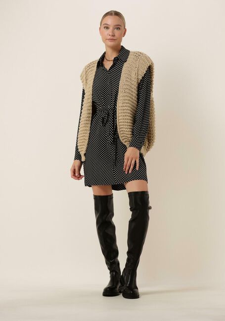 Beige NOTRE-V Gilet KNIT GILET Beige NOTRE-V Gilet KNIT GILET - large