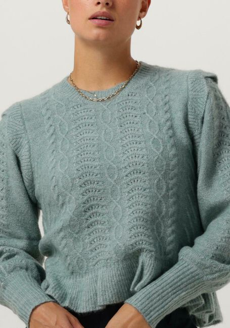 Y.A.S. Pull YASTUMALI LS KNIT PULLOVER S. en bleu - large