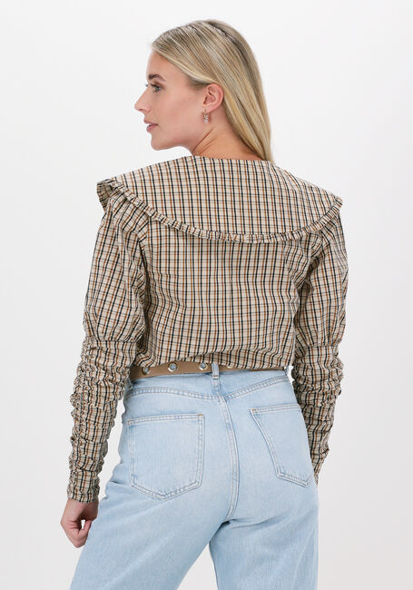 Zand CO'COUTURE  CILIA COLLAR CHECK SHIRT - large
