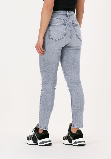 Lichtgrijze CALVIN KLEIN Skinny jeans HIGH RISE SKINNY ANKLE - large