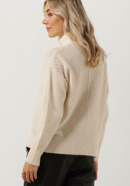 SELECTED FEMME Col roulé SIF SISSE LS KNIT HIGHNECK en beige - large
