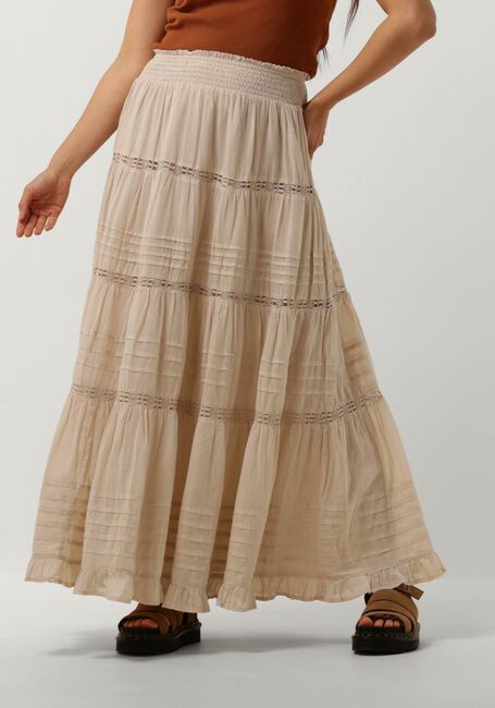 NEO NOIR Jupe midi FELICIA S VOILE SKIRT Sable - large