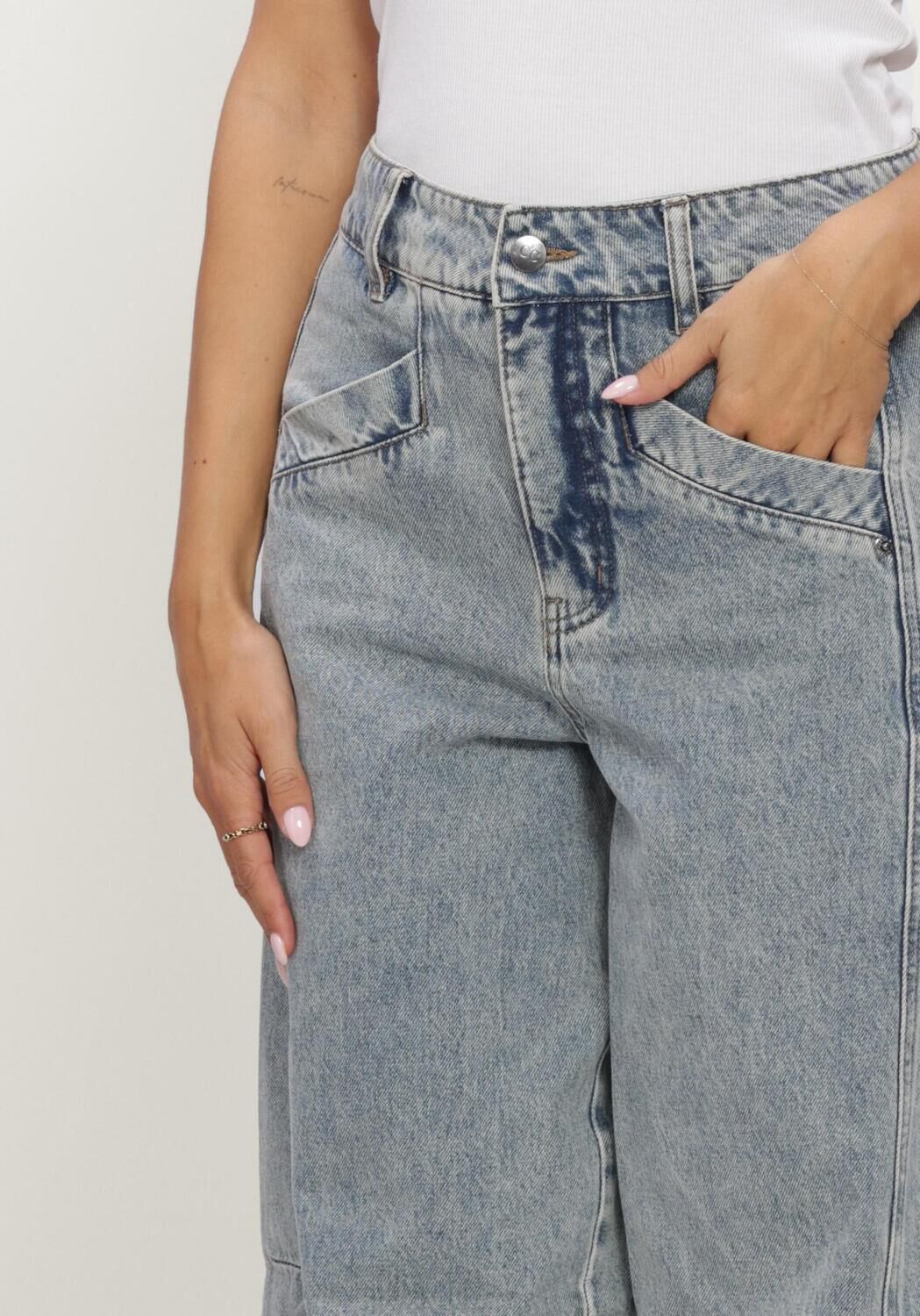 CO'COUTURE Barrel jeans JACKSONCC BARREL JEANS en bleu - large