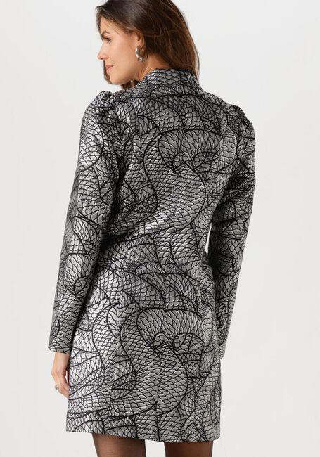 Y.A.S. Mini robe YASSISI LS BLAZER DRESS en argent - large