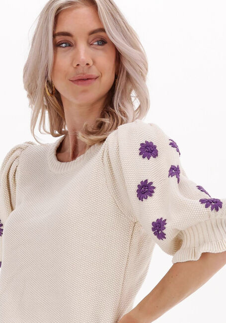 Gebroken wit FABIENNE CHAPOT Trui ROBERTA PULLOVER - large