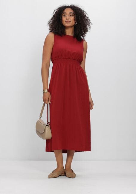 Bordeaux MSCH COPENHAGEN Midi jurk MSCHDARIA SL DRESS - large