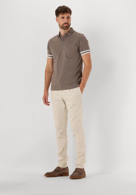 GENTILUOMO Polo POLO 3 BUTTON SS J2006-219 en taupe - large