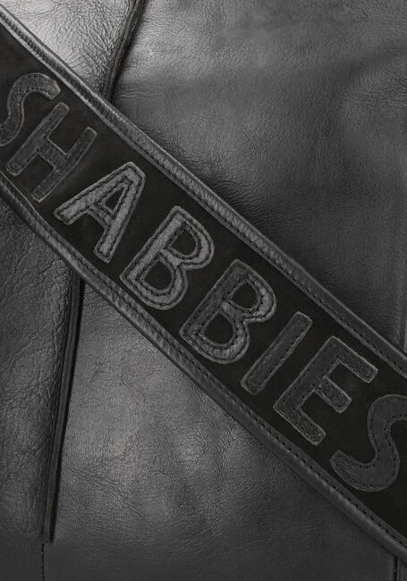 Zwarte SHABBIES Schoudertas 0372 SHOULDERDAG L Zwarte SHABBIES Schoudertas 0372 SHOULDERDAG L - large