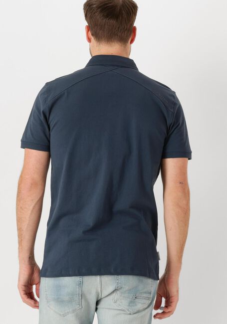 CAST IRON Polo SHORT SLEEVE POLO FINE PIQUE ESSENTIAL en bleu - large