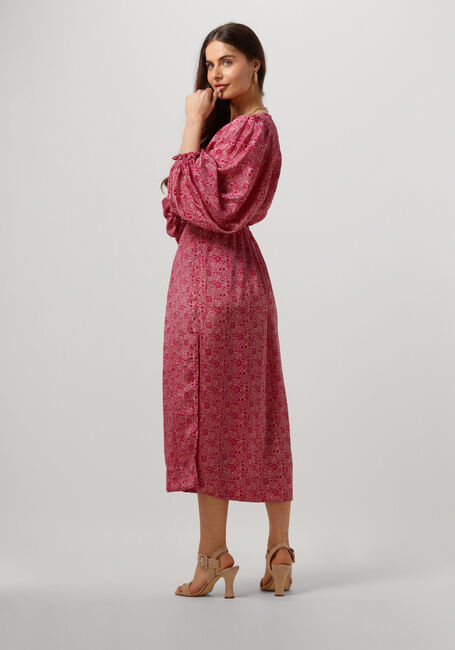 SISSEL EDELBO Robe midi CHERILYN DRESS en rose - large