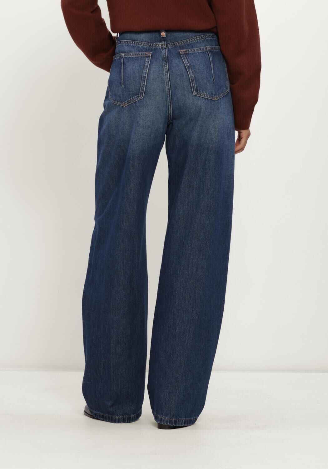 DRYKORN Barrel jeans LIABLE en bleu - large