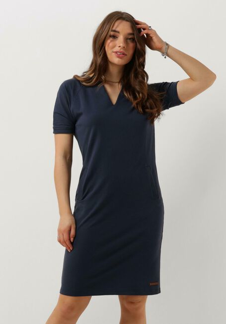 MOSCOW Mini robe 50-06-WILD Bleu foncé - large