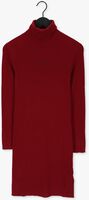 CALVIN KLEIN Robe maxi MICRO BRANDING SWEATER DRESS en rouge