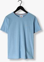 Blauwe TOMMY JEANS T-shirt TJM SLIM JASPE C NECK