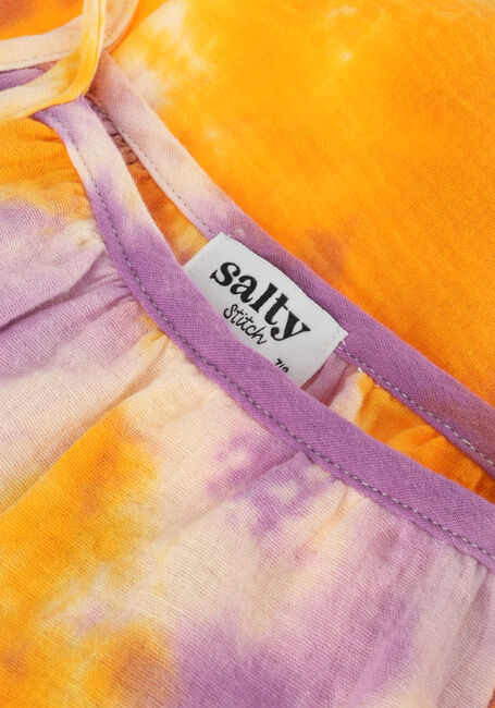 Salty Stitch Combinaison JUMPSUIT - BABY COTTON TIE DYE en orange - large