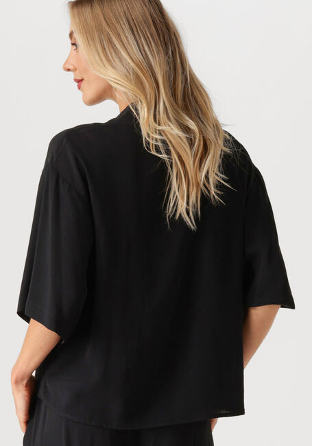 Zwarte BY-BAR  OWEN VISCOSE BLOUSE - large