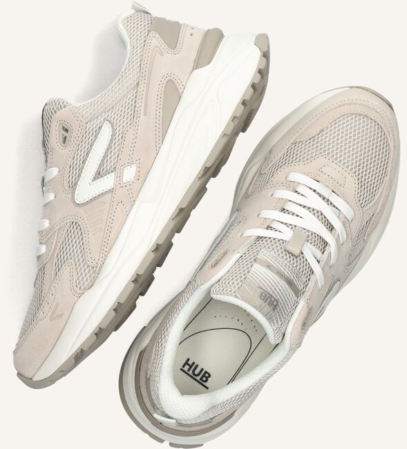 Beige HUB Sneakers GRID-M Beige HUB Sneakers GRID-M - large
