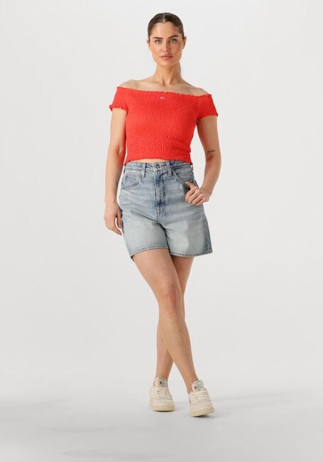 Oranje TOMMY JEANS Top TJW CRP SMOCK TOP - large