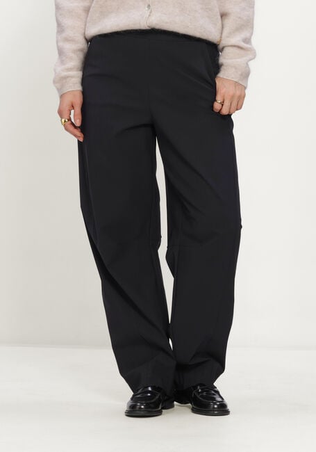Zwarte STUDIO ANNELOES Pantalon Marlise barrel trousers - large