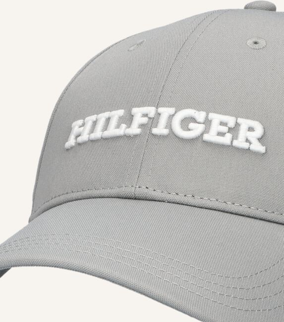 Grijze TOMMY HILFIGER Pet TH MONOTYPE CANVAS 6 PANEL CAP Grijze TOMMY HILFIGER Pet TH MONOTYPE CANVAS 6 PANEL CAP - large