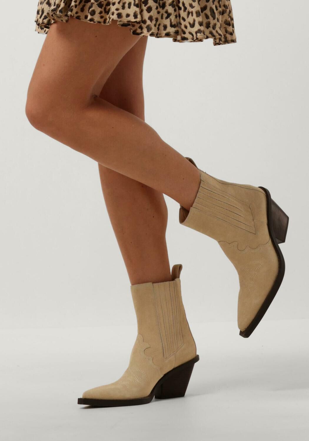 Beige JOSH V Enkellaarsjes BETHANI Omoda