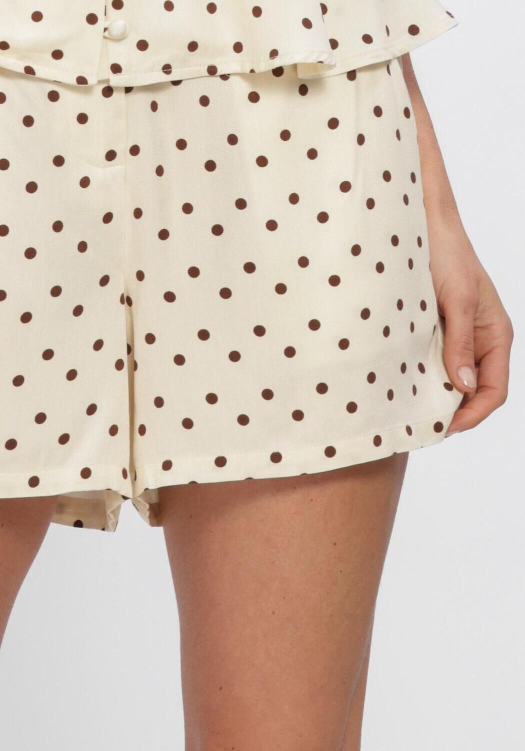 Ecru YDENCE Korte broek SHORT ADELINE - large