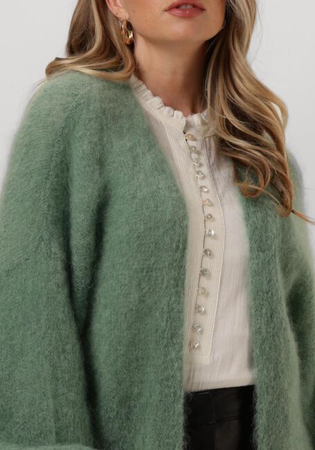AMERICAN DREAMS Gilet LEE MIDI CARDIGAN en vert - large