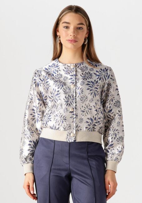 NUKUS Jack MAUREEN JACKET FLOWER en bleu - large