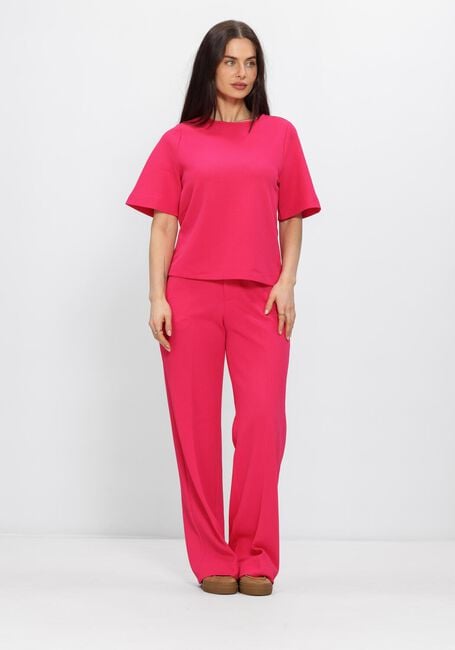 Roze POM AMSTERDAM Broeken/jumpsuits PANTS LARA BRIGHT ROSE - large