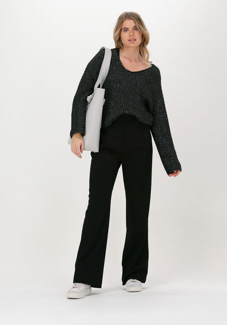 ANOTHER LABEL Pull STOYENDE KNITTED PULL L/S en noir - large